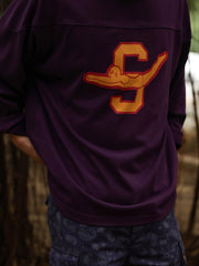 3色 ラグビー 長袖Tシャツ