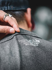 3色 コントラスト フリース長袖Tシャツ