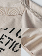 300gコットン ミシンなし半袖Tシャツ