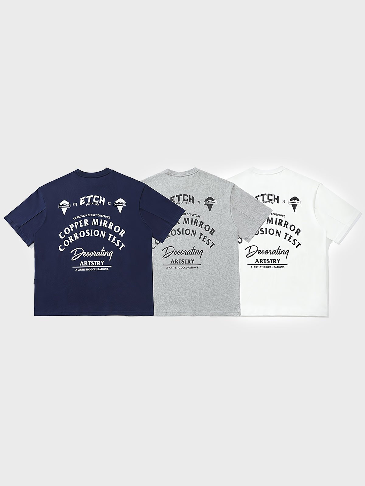 320g アメリカンプリント ヘビーウェイト 半袖Tシャツ全体展示