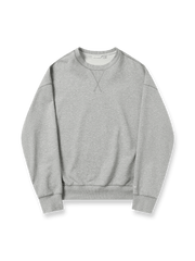 軽量で柔らかな320Gエアレイヤー素材のプルオーバースウェット