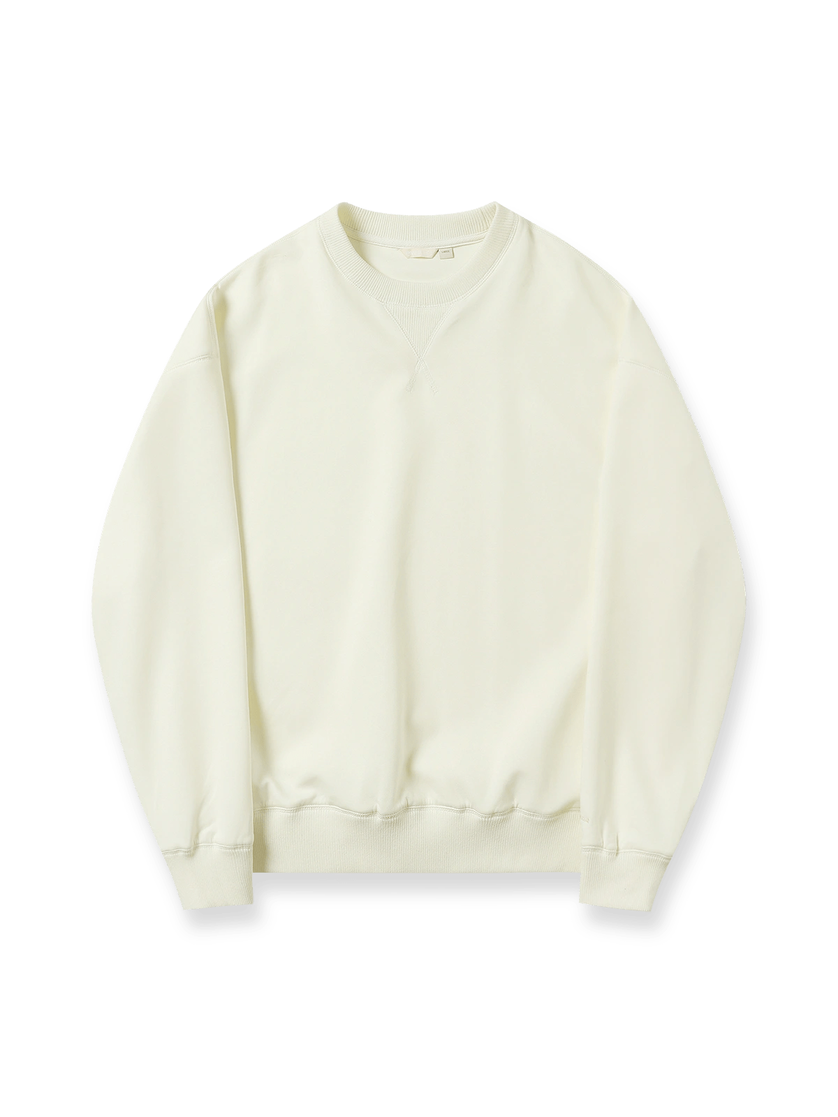 軽量で肌触りの良いエアコットンプルオーバースウェットの全体展示