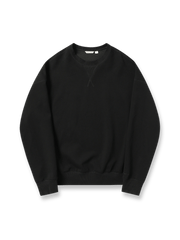 軽量で肌触りの良いエアコットンプルオーバースウェットの全体展示