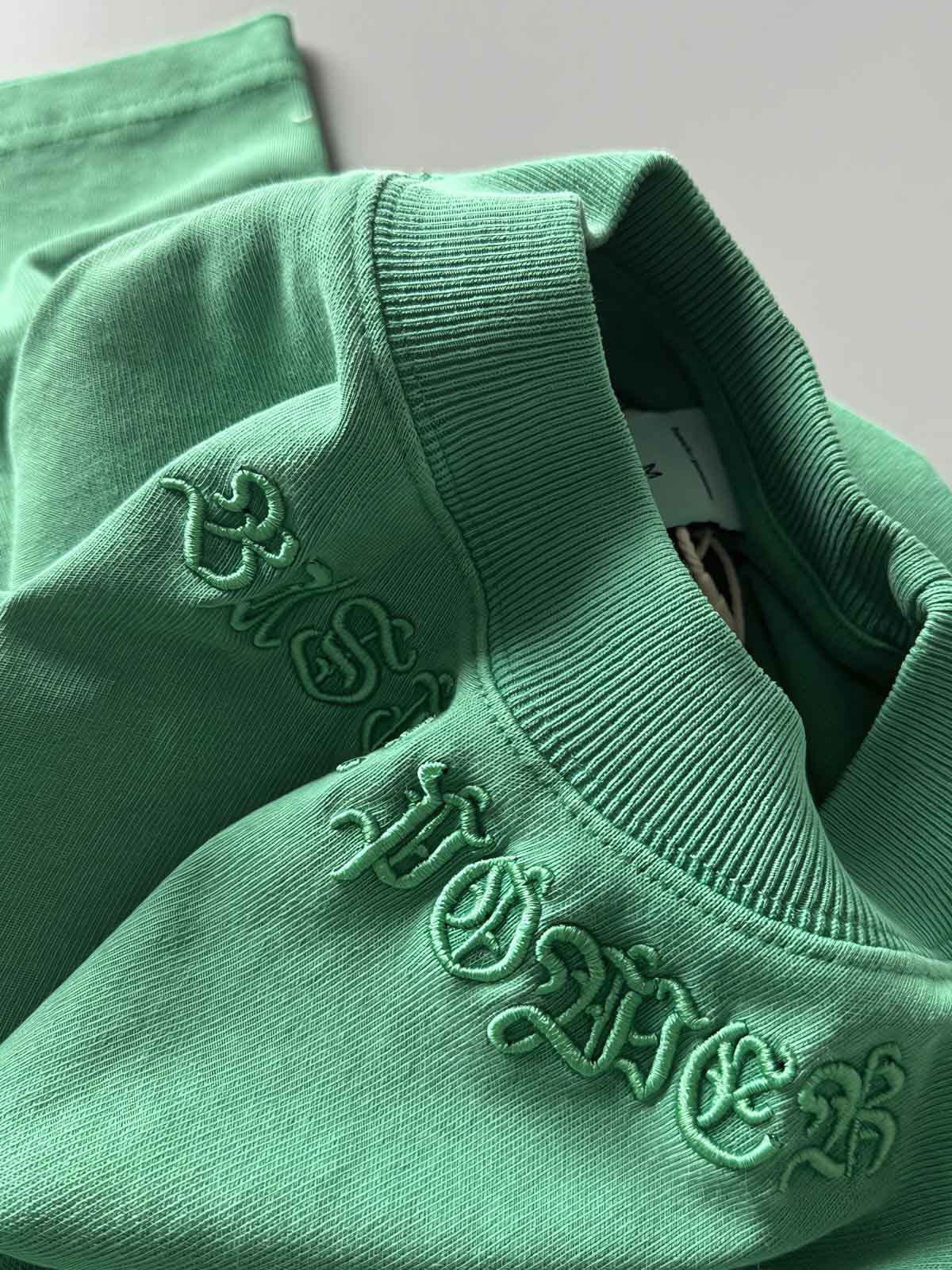 3Dエンブロイダリーウォッシュ半袖Tシャツの詳細図