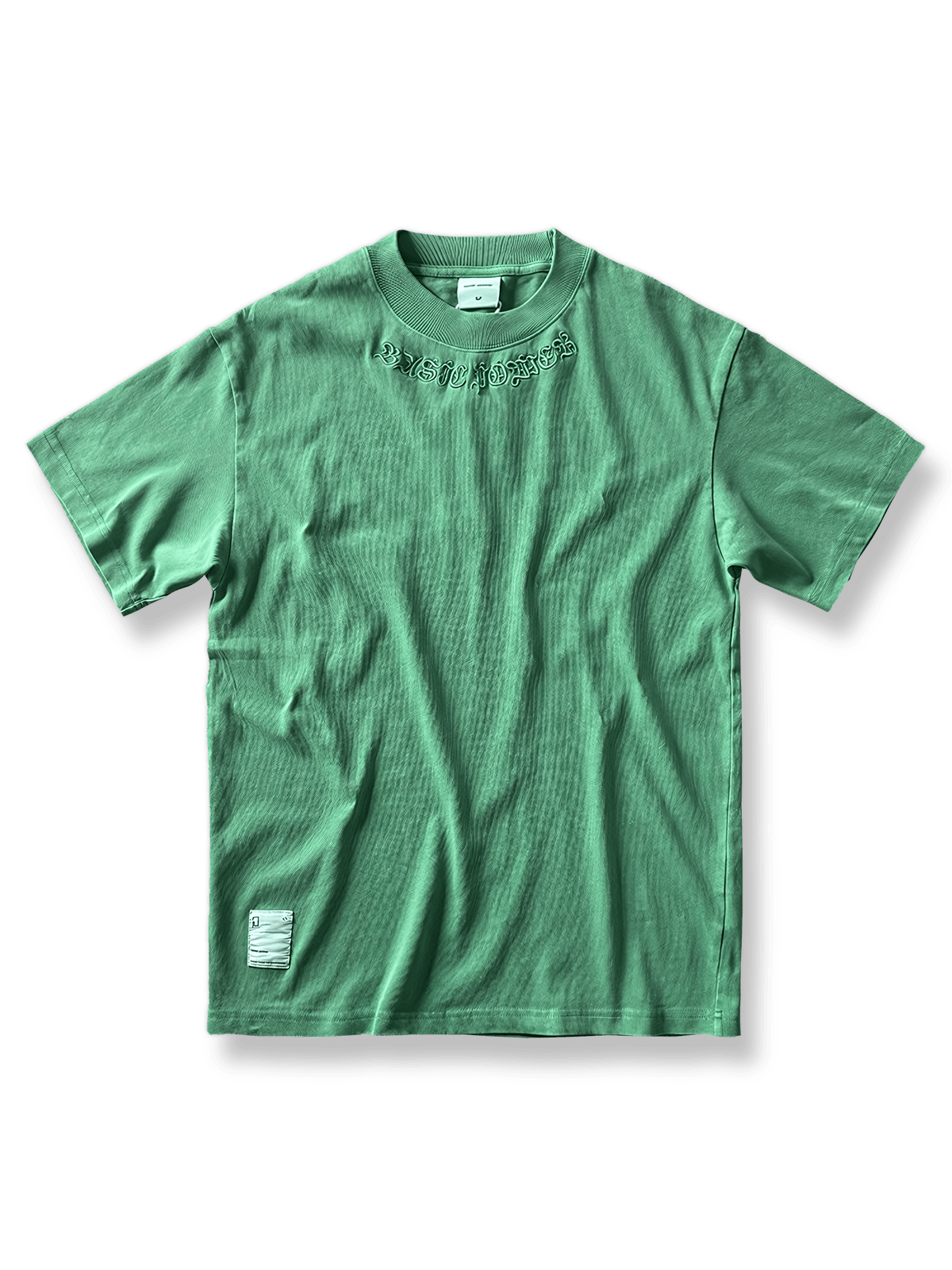 3Dエンブロイダリーウォッシュ半袖Tシャツ全体図