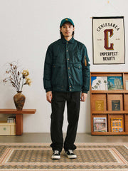 3Mシンサレート ダイヤモンドキルト フライトジャケット