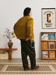 3Mシンサレート ダイヤモンドキルト フライトジャケット