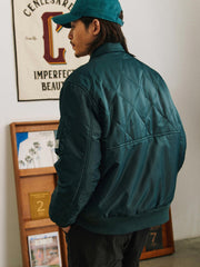 3Mシンサレート ダイヤモンドキルト フライトジャケット