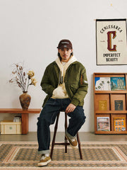 3Mシンサレート ダイヤモンドキルト フライトジャケット