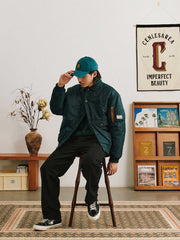 3Mシンサレート ダイヤモンドキルト フライトジャケット