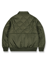 3Mシンサレート ダイヤモンドキルト フライトジャケット
