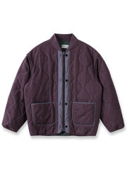 3M™ シンサレート中綿入りウール混紡ジャケット、配色パイピング加工とYKKジッパー付き