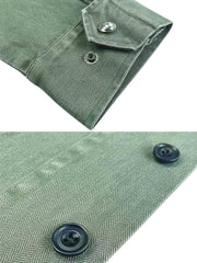 4 ポケット 藍染刺繍ジャケット