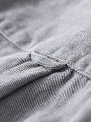 4色 刺繍入り コットン 長袖シャツ