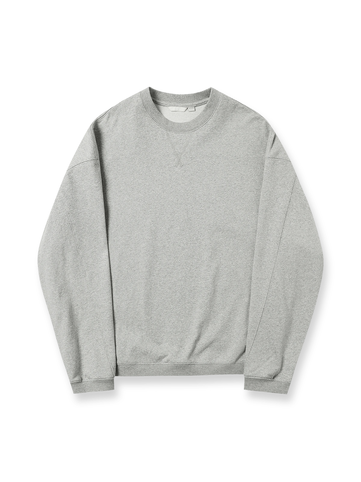 ブルーのヴィンテージアメリカンスタイルルーズフィットスウェットの正面展示