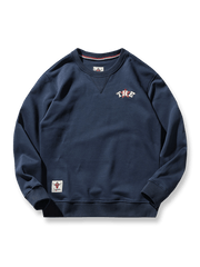 製品画像: 5色展開のクラシックなヘビーウェイトパイルクルーネックスウェットの全体画像