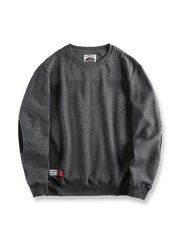 製品画像: 5色展開パッチデザインプルオーバースウェット正面