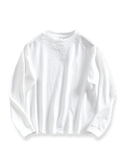 製品画像: ヘビーウェイト竹節糸長袖Tシャツの正面展示