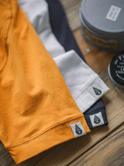 5色展開 クルーネック 半袖Tシャツ