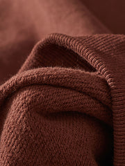 半開襟 ニット スウェット