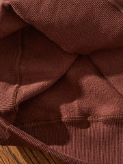 半開襟 ニット スウェット