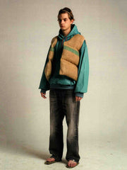 50年代ワイドウォッシュデニムパンツ