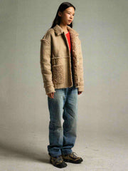 50年代ワイドウォッシュデニムパンツ