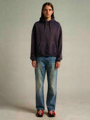 50年代ワイドウォッシュデニムパンツ