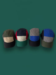 アウトドア カラー切り替え速乾5パネルキャップ