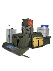 フロントジッパーとサイドポケットのディテール画像