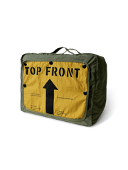 70年代パイロット風ナイロントートバッグの正面画像