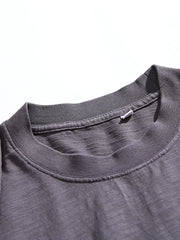 8色展開 ベーシックラウンドネック半袖Tシャツ