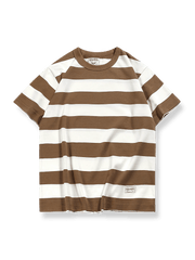 製品画像: 囚人ライダースストライプTシャツ正面展示