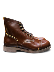 映画『インターステラー』着用モデル8111型ブラウン牛革ワークブーツの製品イメージ