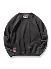 製品画像: 9色展開厚手フリース裏地のクルーネックスウェット全体展示