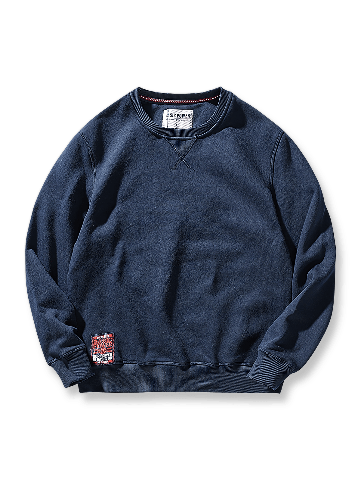 フリース裏地付きで9色展開のプルオーバースウェット