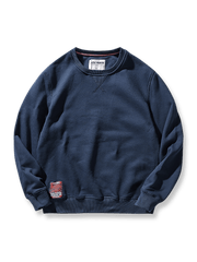 フリース裏地付きで9色展開のプルオーバースウェット