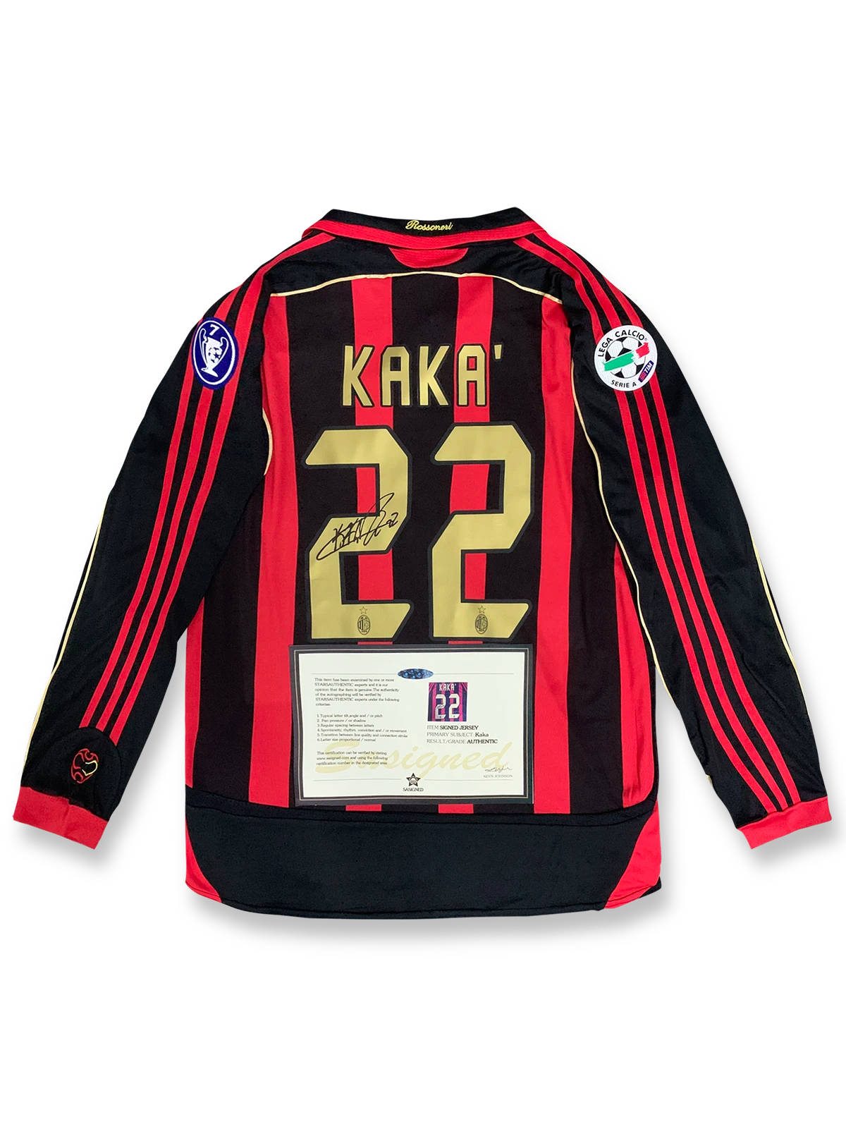 2006-07 ACミラン KAKA 長袖 2006-07 ACミラン KAKA 長袖