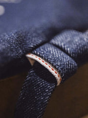 ヴィンテージ刺繍デニムショルダーバッグ