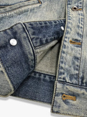 R608 ヴィンテージウォッシュワークジャケット