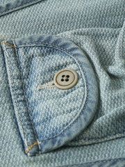 ハニカムデニム フィッシングベスト