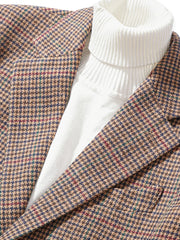 イングリッシュチェックウールジャケット