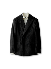 ダブルブレストコーデュロイジャケット全体