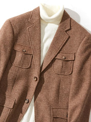 ウール ハンティングブレザー
