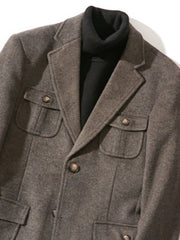 ウール ハンティングブレザー