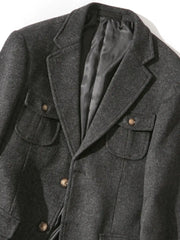 ウール ハンティングブレザー