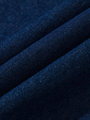 ジャガードウォッシュデニムパッチワークシャツ