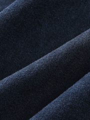 ウォッシュブルー染め Vネック デニムジャケット