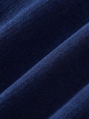 ヘリンボーン インディゴ藍染 フレンチワークジャケット