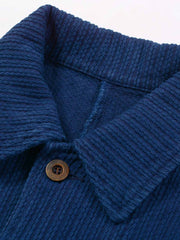 植物ブルー染め 刺子フレンチワークジャケット